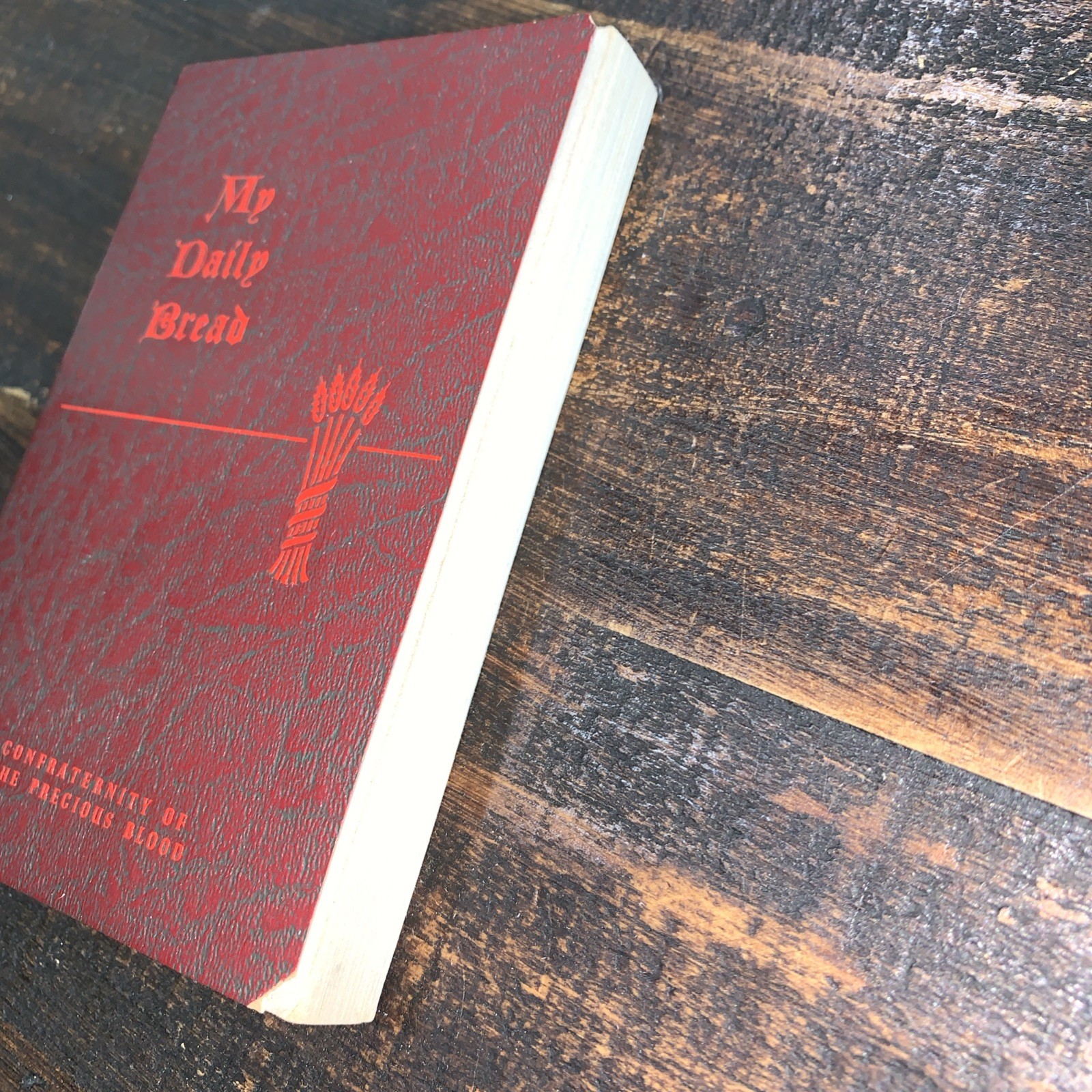 VINTAGE My Daily Bread Anthony J Paone/1954 Confraternity of the Precious Blood
