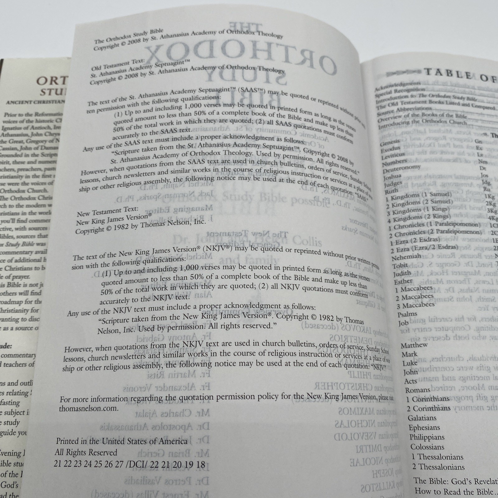 The Orthodox Study Bible, Hardcover: Ancient Christianity Speaks to Todays World