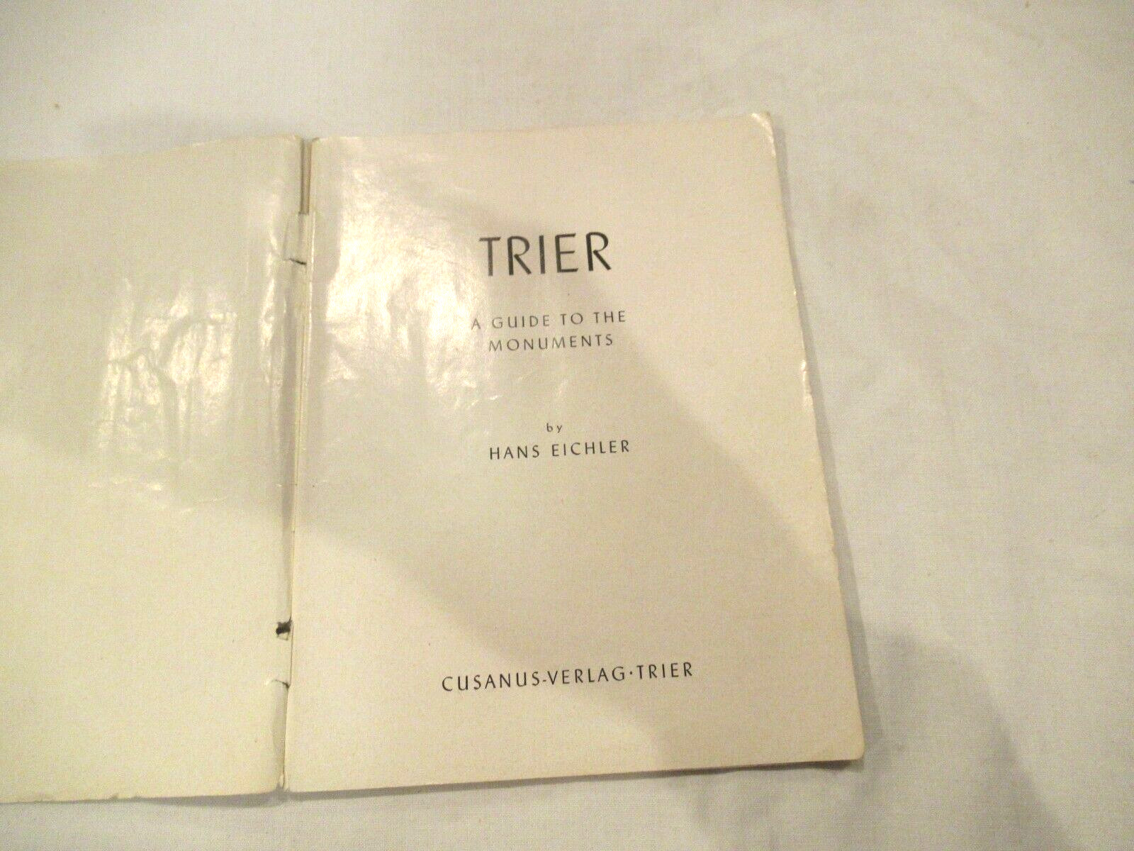 Trier, a Guide to the Monuments, c. 1970s, 45 pages