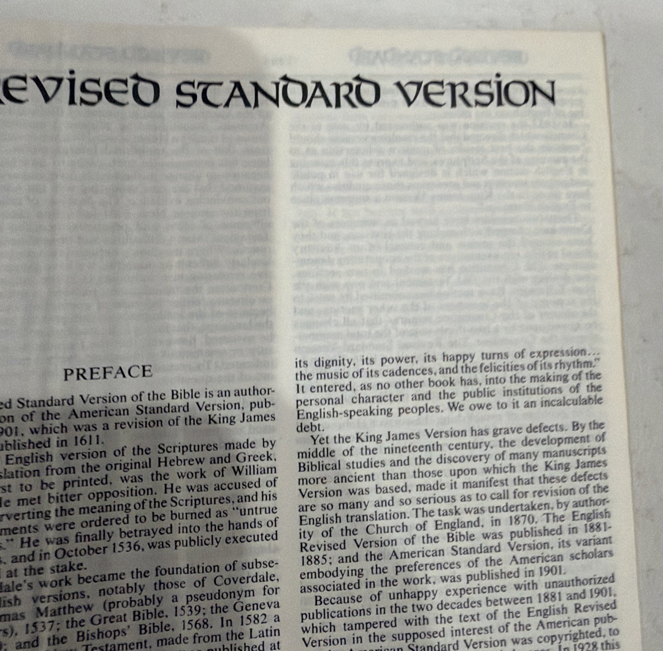 The Layman’s Parallel Bible (1975 Vintage Hardcover, Zondervan) – Clean Text