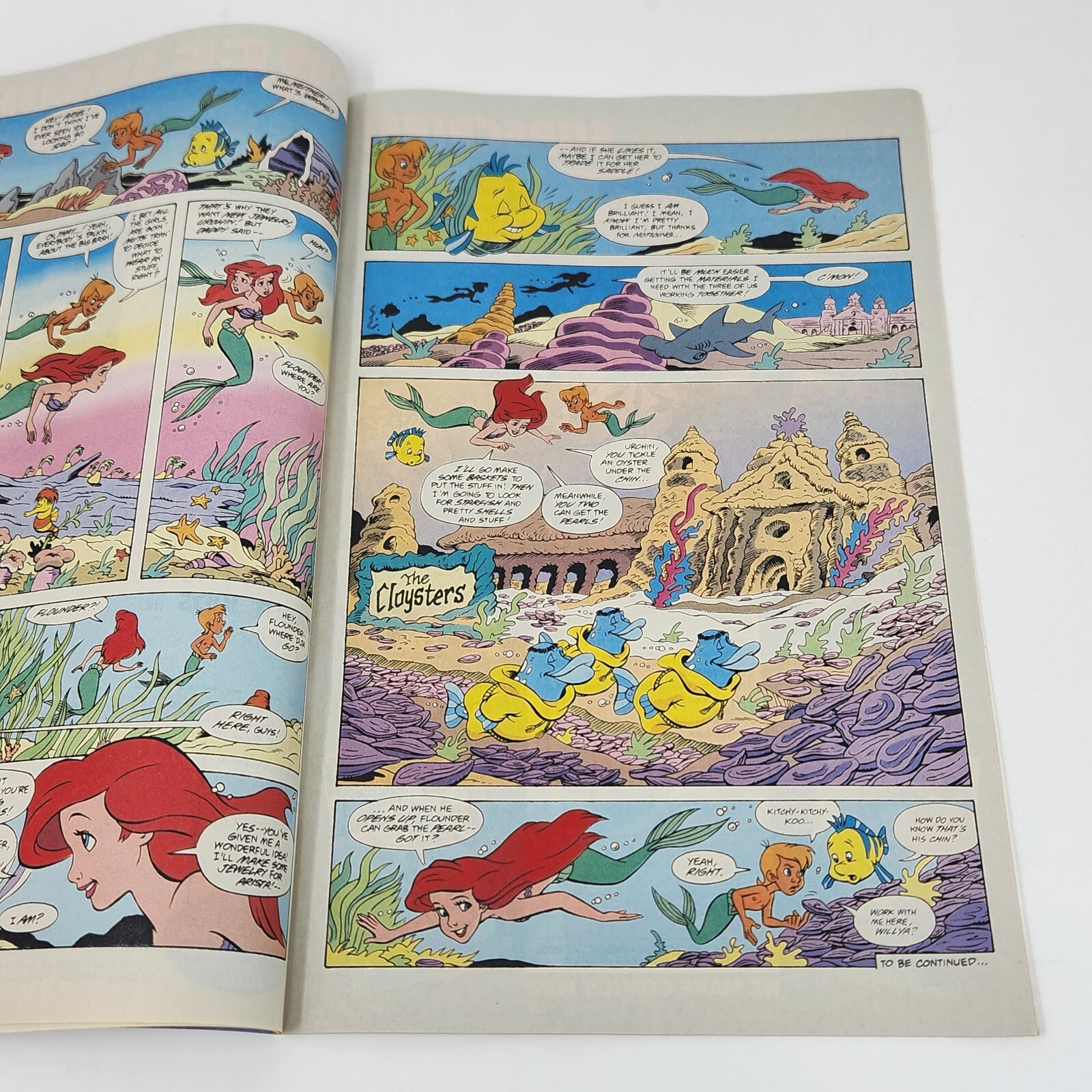 VINTAGE JULY 1997 DISNEY COMICS COMIC BOOK THE LITTLE MERMAID # 2 NEW