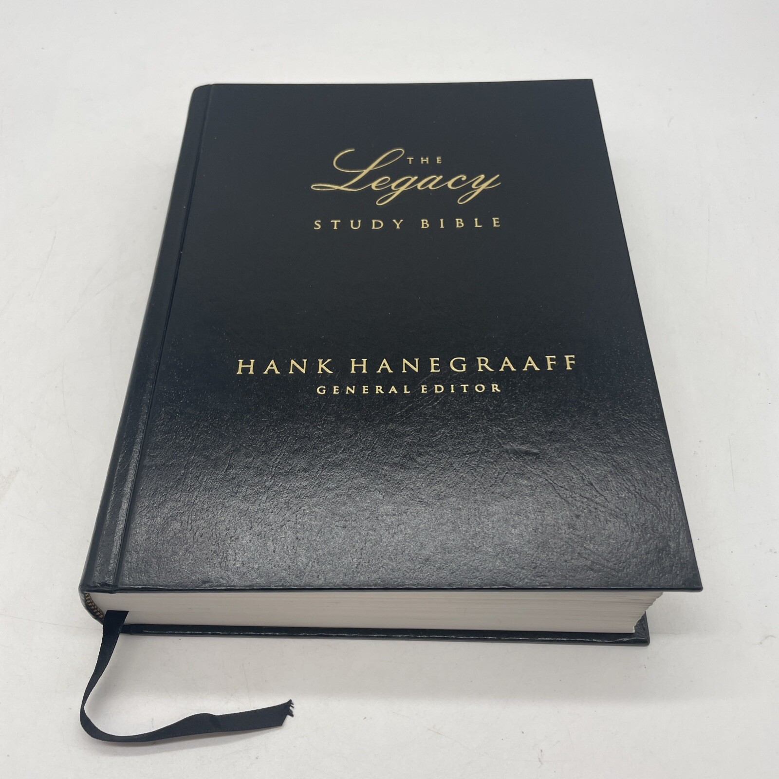 Legacy Study Bible New King Hank Hanegraaff NKJV Black Hardcover 2007