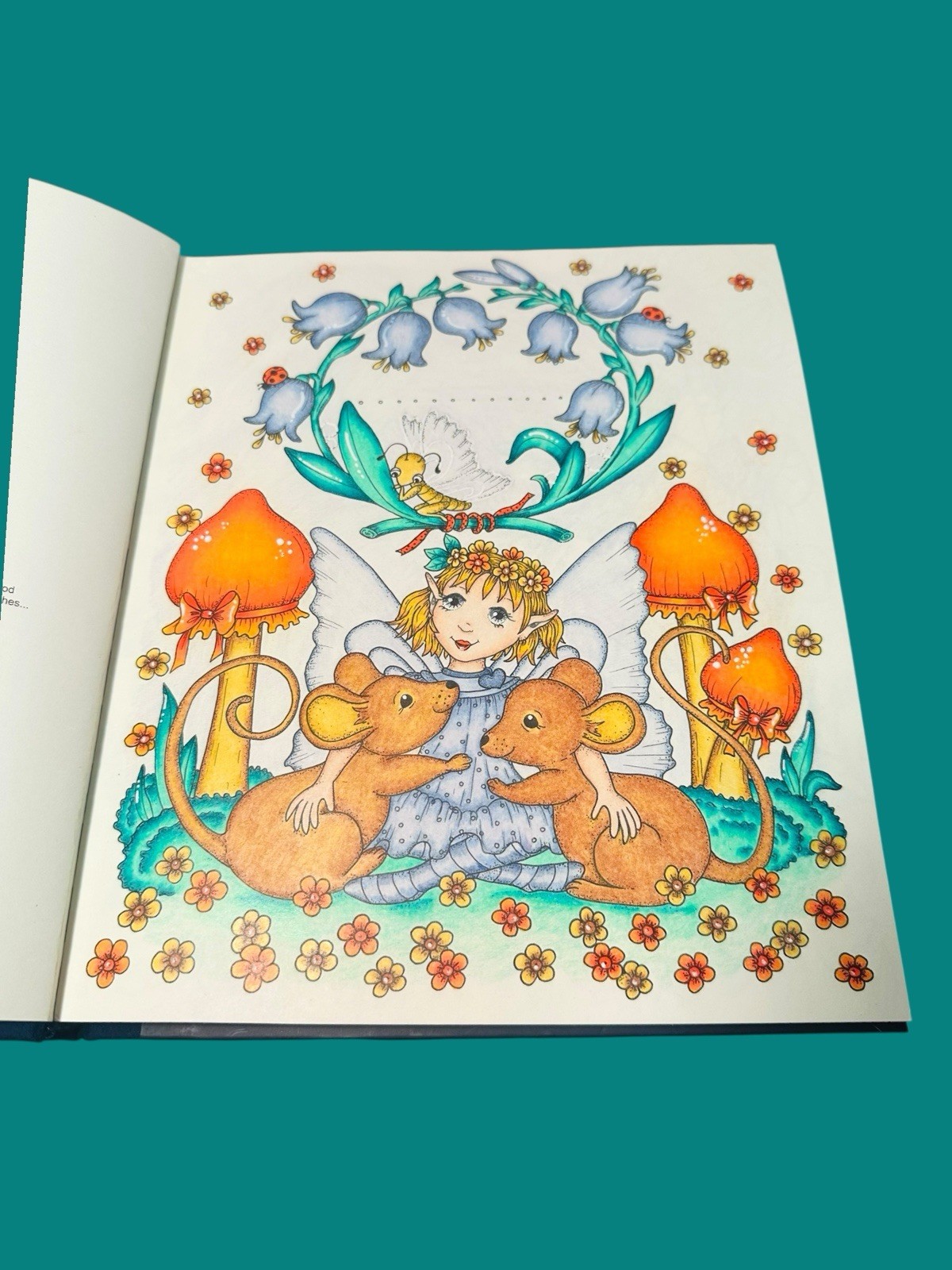 Rare! Klara Markova Fairy Miracles Coloring Book 2018 Czech Republic Made 112 Pg