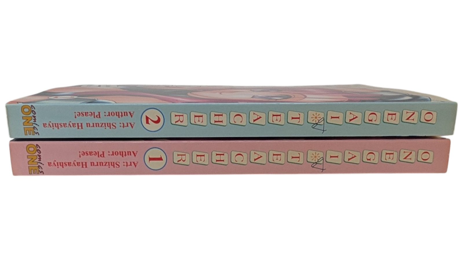 Onegai Teacher Vol 1-2 Manga Set ComicsOne 2003 English First Edition