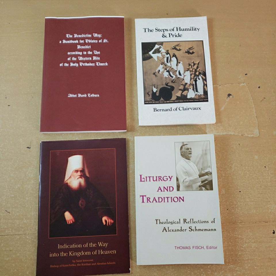 Orthodox Christian Book Lot Of 13 Books Saints, Liturgy, Prayer, Siritual