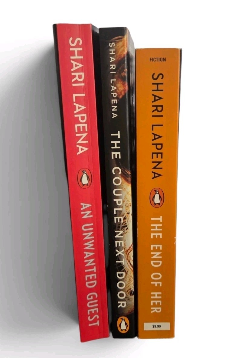 Shari Lapena 3 Book Lot PB Thriller Mystery The Couple Next Door End of Her