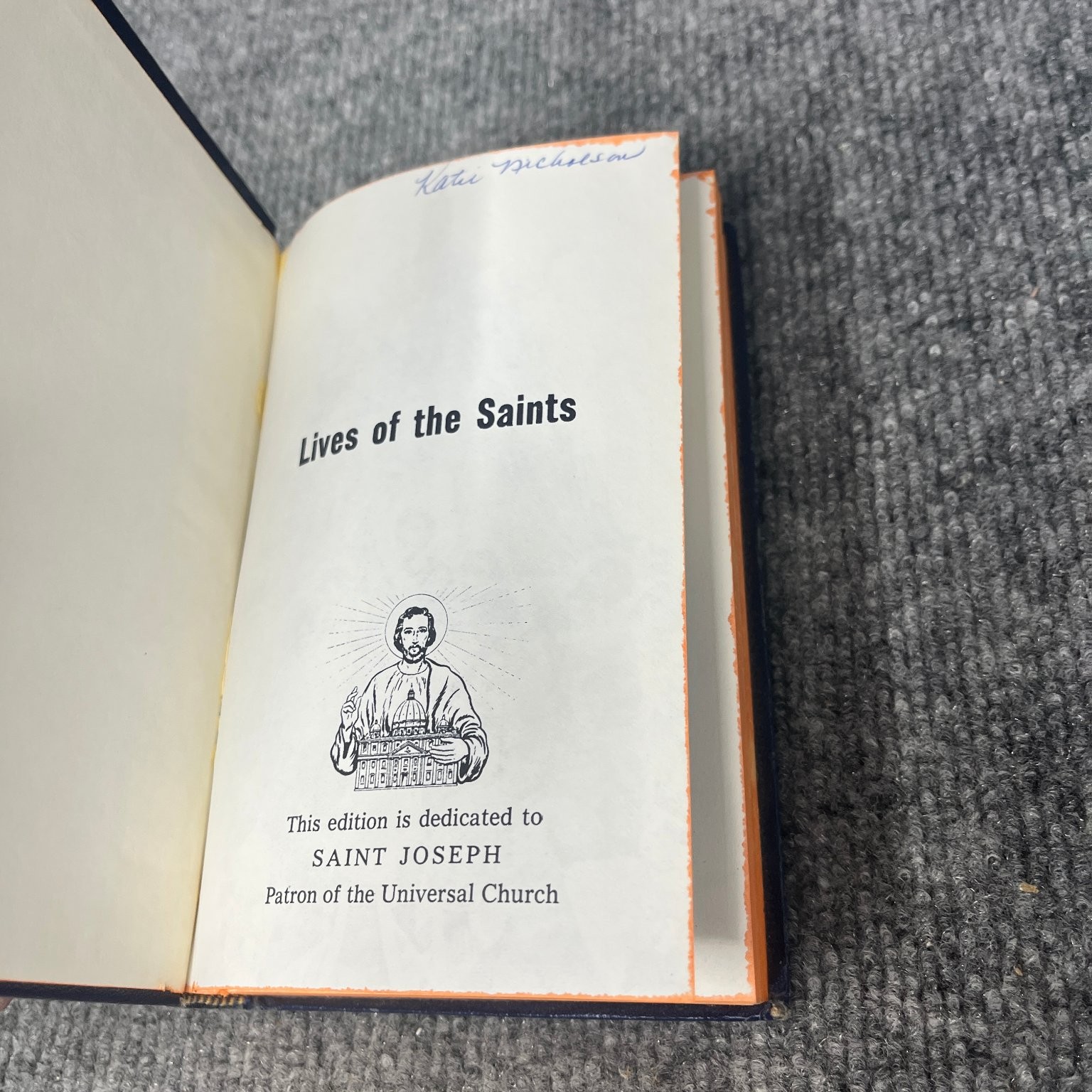 Lives of the Saints Rev. Hugo Hoever 1974 New Revised Edition Illustrated