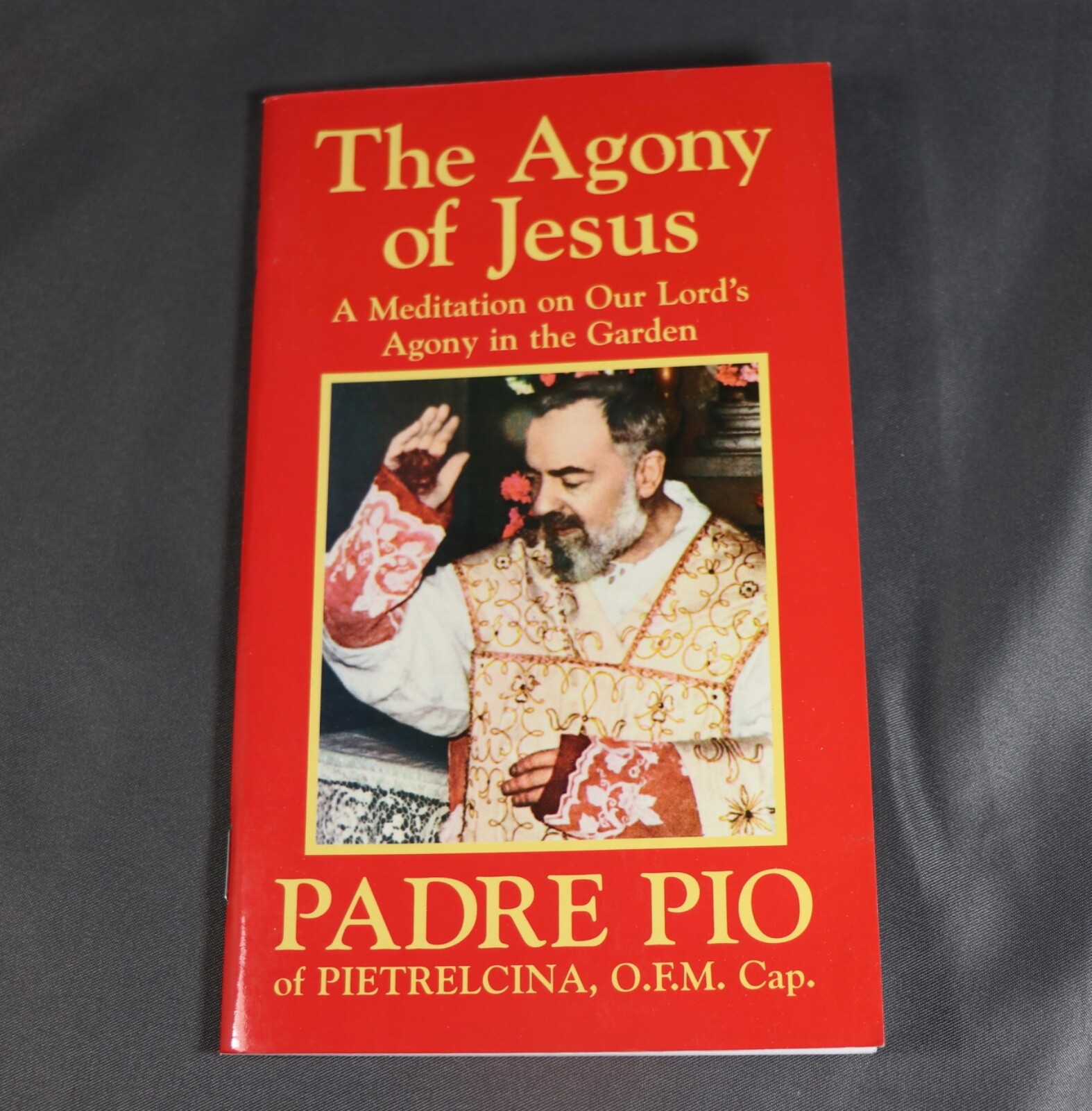 The Agony Of Jesus – Padre Pio Paperback Book NEW