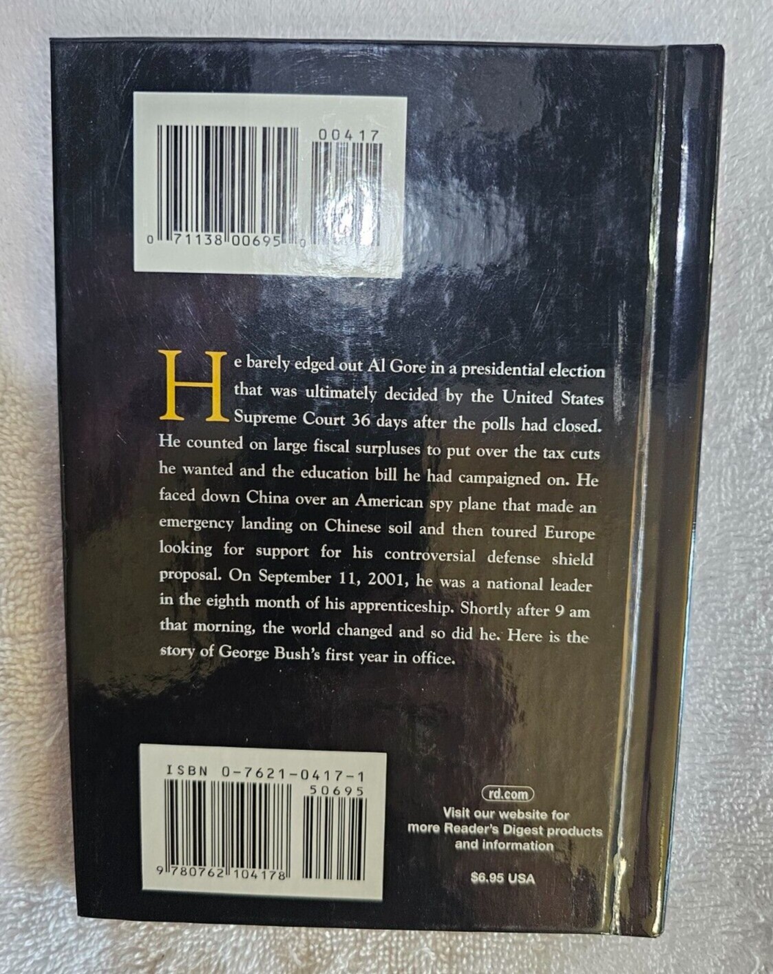 George W. Bush A Heroic First Year: Reader’s Digest 2002 VGC Collectible 