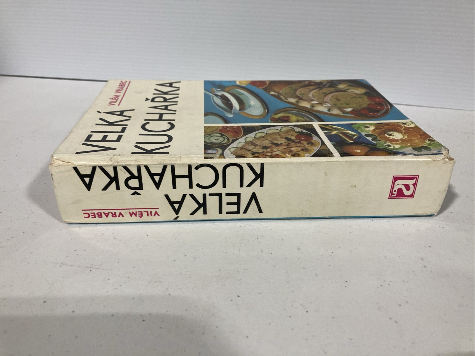 Velká kuchařka by Vilém Vrabec Hardcover The Big Cookbook – Czech – Illustrated
