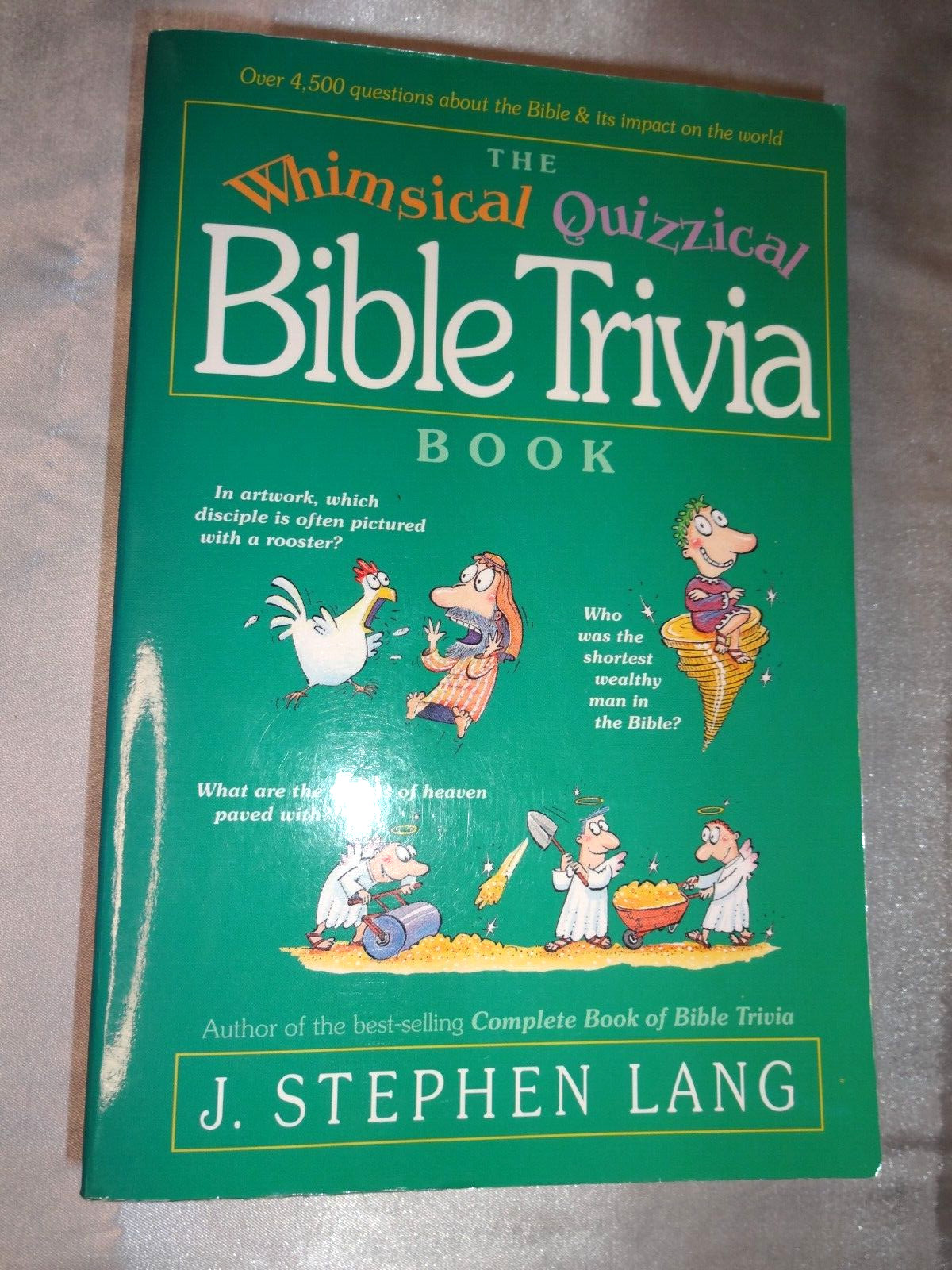 The Whimsical Quizzical Bible Trivia Book 1994 518 pages Great Book