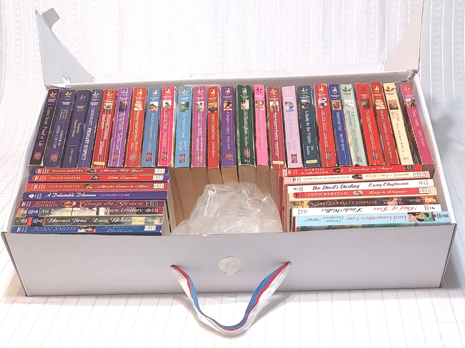 Lot of 40 Romance Paperbacks Regency & Harlequin Love Inspired 1990s & 2000s