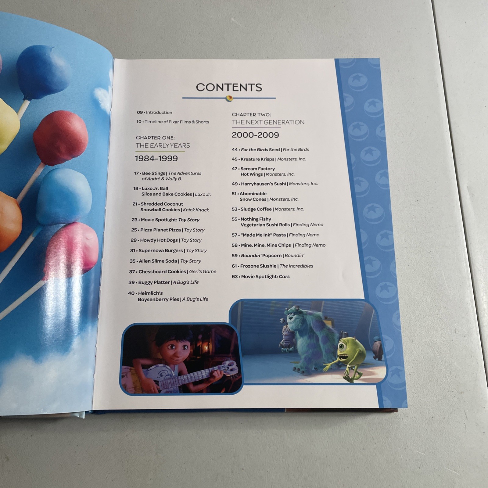 Pixar: the Official Cookbook by Tara Theoharis and S. T. Bende (2024, Hardcover)
