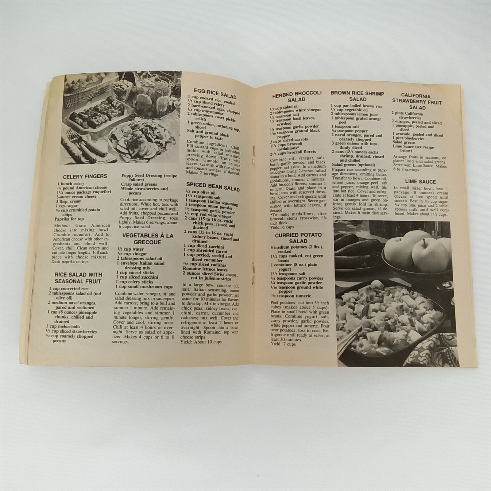 300 Sensational Salads By Lucinda Hollace Berry 1982 Vintage Recipe Book