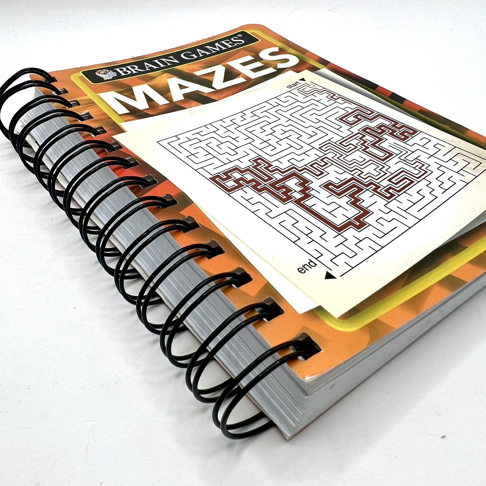 Brain Games Mini Mazes Puzzle Book 2016 Publications International Travel Size