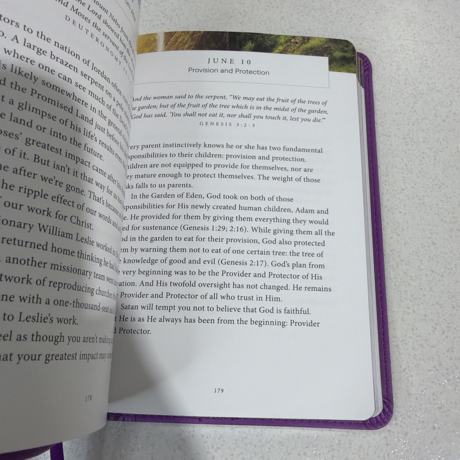 A Closer Walk with Jesus by David Jeremiah – 2025 Purple Faux Leather