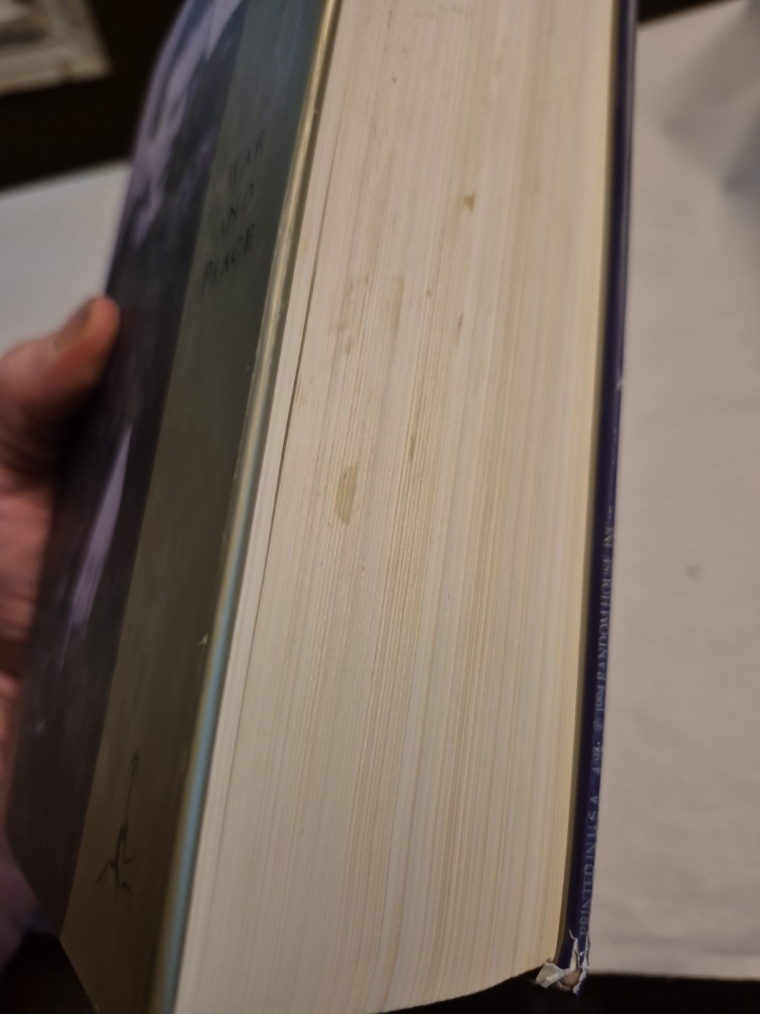 War and Peace by Leo Tolstoy 1994 Modern Library HC w/DJ Russian Literature