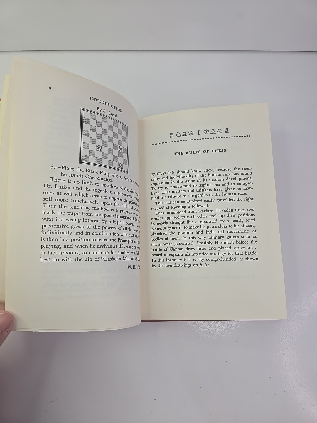 Lasker’s How to Play Chess HC w/DJ Emanuel Lasker Gramercy G-406