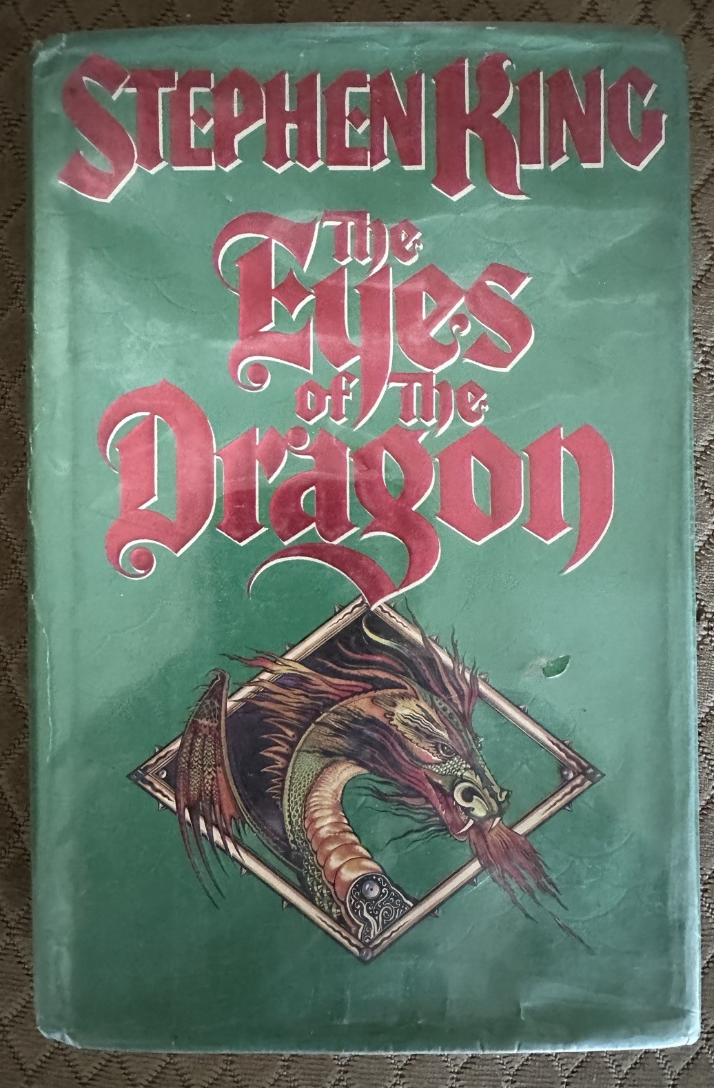 The Eyes of the Dragon by Stephen King 1987 True 1st Edition 1st Print Hardcover
