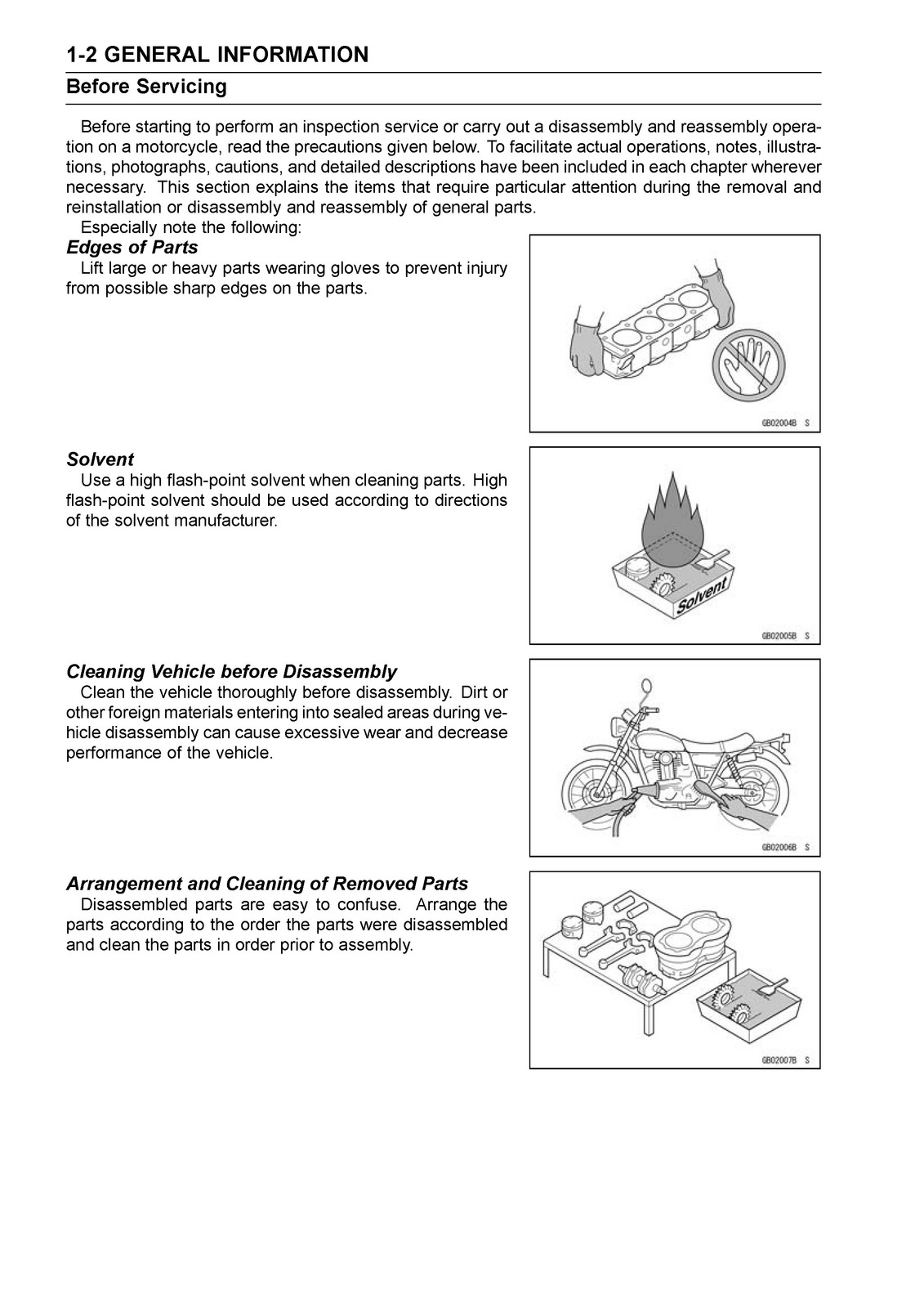 KAWASAKI KX85 KX85-II KX100 Motorcycle Service Manual – WIRE BOUND – COVERS