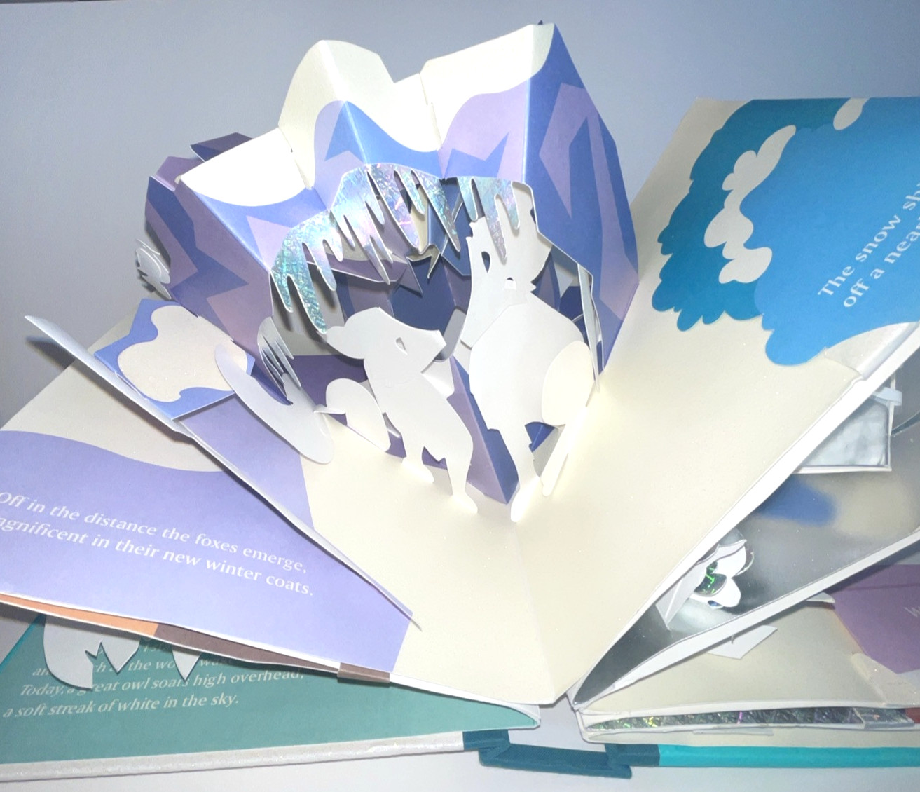 Winters Tale Pop Up Book Robert Sabuda First Edition 3D Glitter 2005 Classic SEE