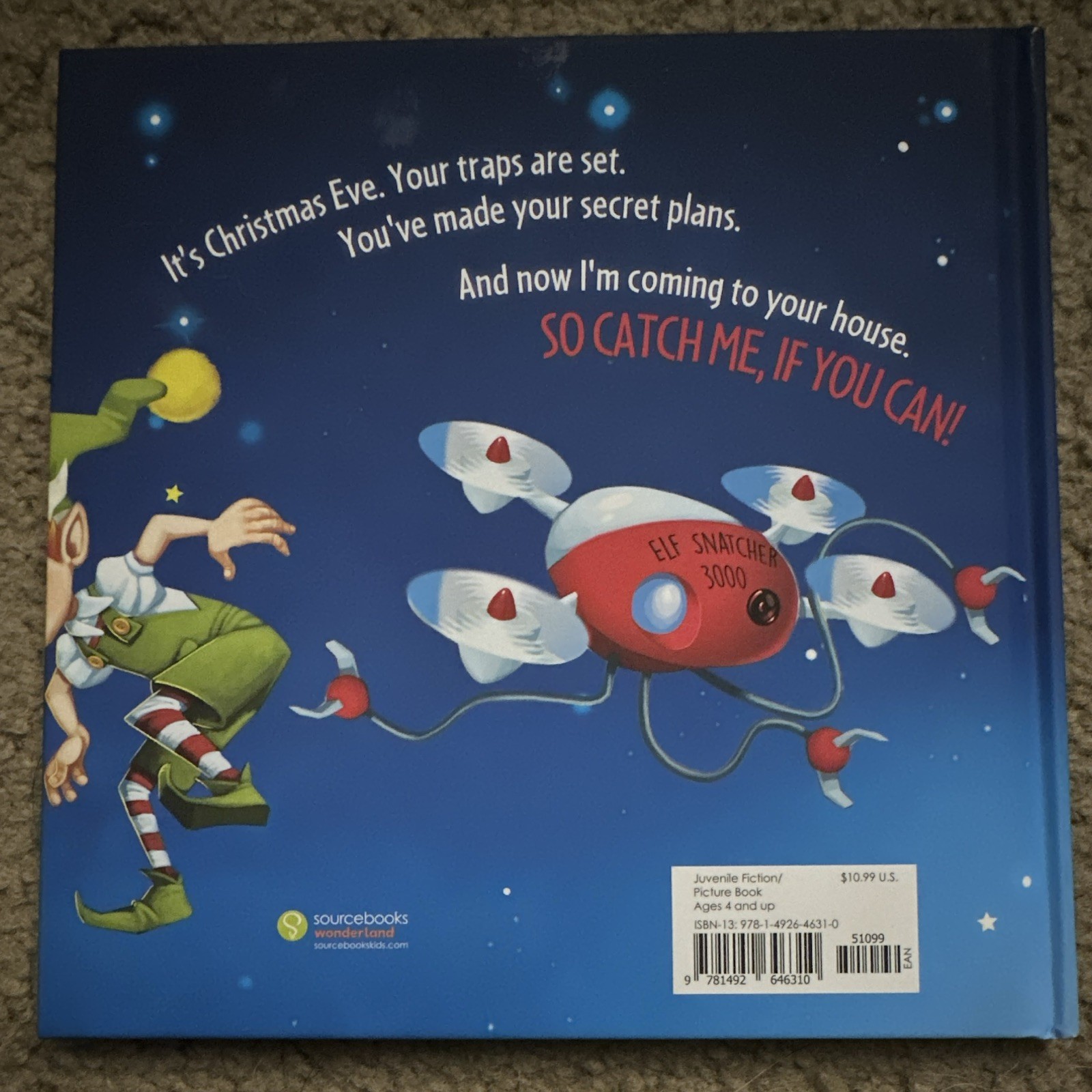 Adam Wallace How to Catch an Elf (2016) Hardcover Illustrated How to Catch Ser