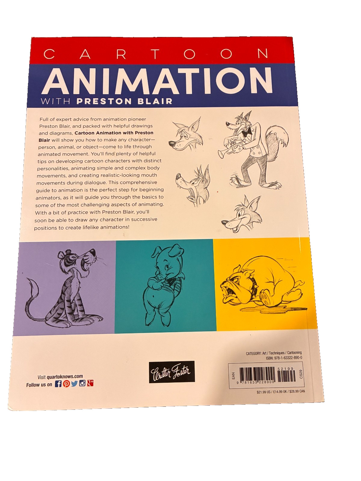 Cartoon Animation with Preston Blair, Revised Edition!: Learn Techniques
