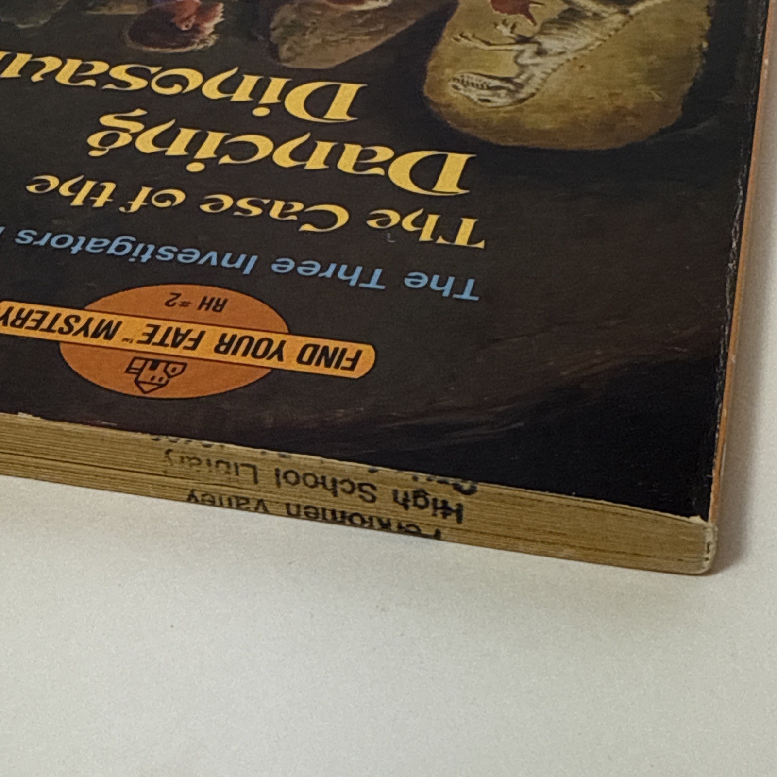 Three Investigators Case of the Dancing Dinosaur Paperback Find Your Fate