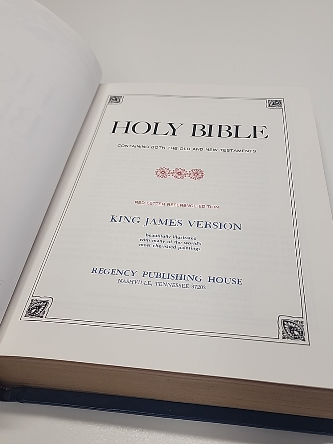 Spirit Of Liberty HOLY BIBLE King James Version Red Letter Regency Publishing