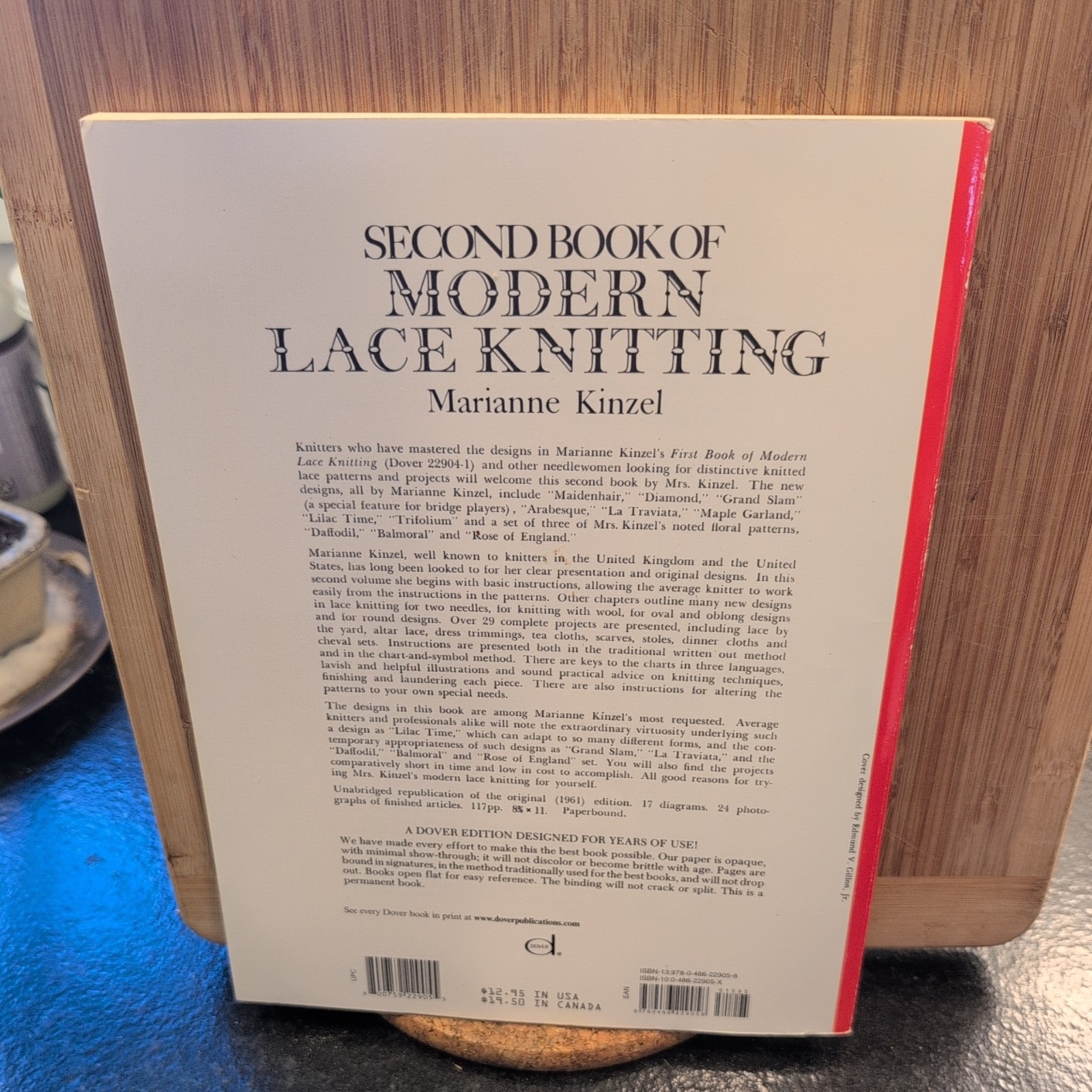 Marianne Kinzel Modern Lace Knitting Books Lot 1 & 2 Dover Paperback