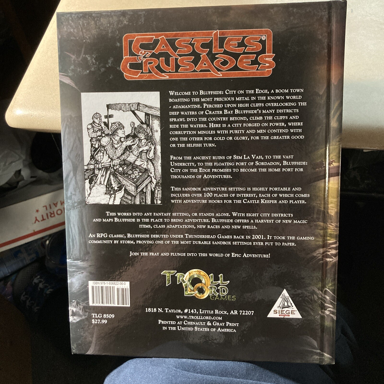 Castles & Crusades Players Handbook Hardcover – August 1, 2014 by Davis Chenaul