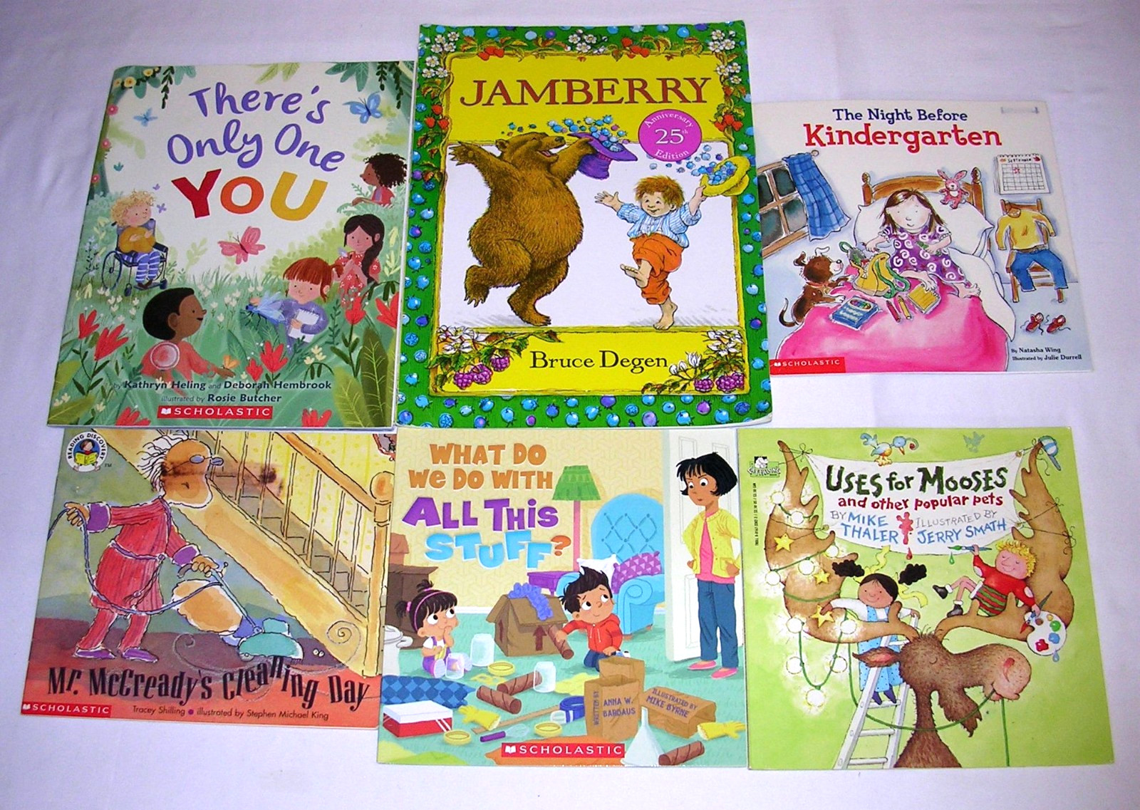 Lot of 60 Children’s Picture Books: Toddler, Preschool, Beginner Level Reading