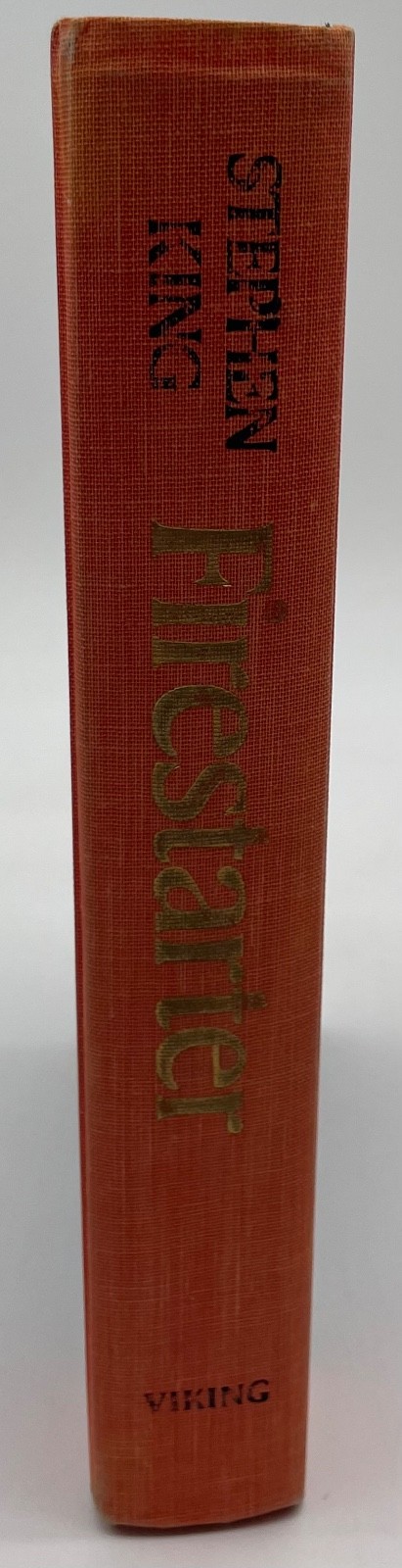 Stephen King FIRESTARTER TRUE 1st Edition/1st Printing Viking Press $13.95 DJ