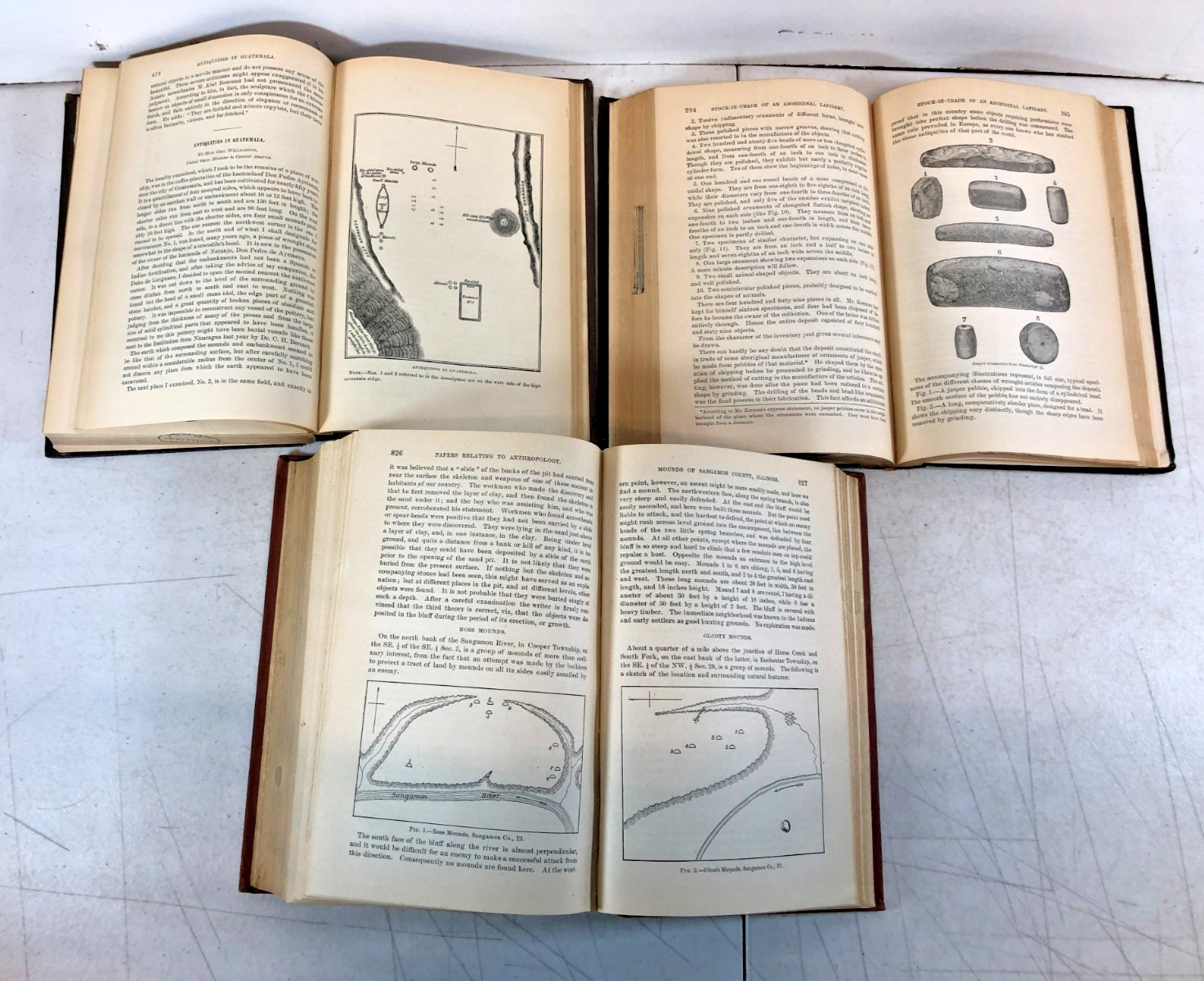 Annual Report Of The Smithsonian Institution, 13 v., Ex-library,1868-1899,ESet-6
