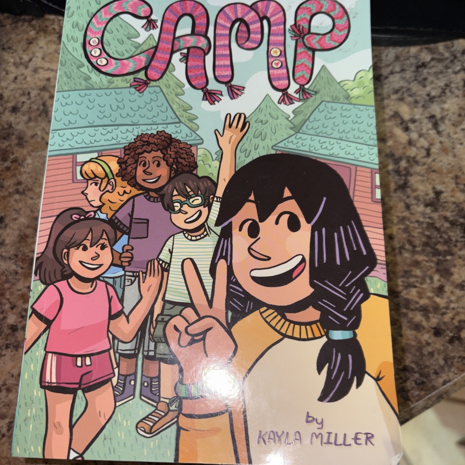 Lot 5 Kayla Miller Paperback Books Graphic Novel Click Series Camp Clash Crunch