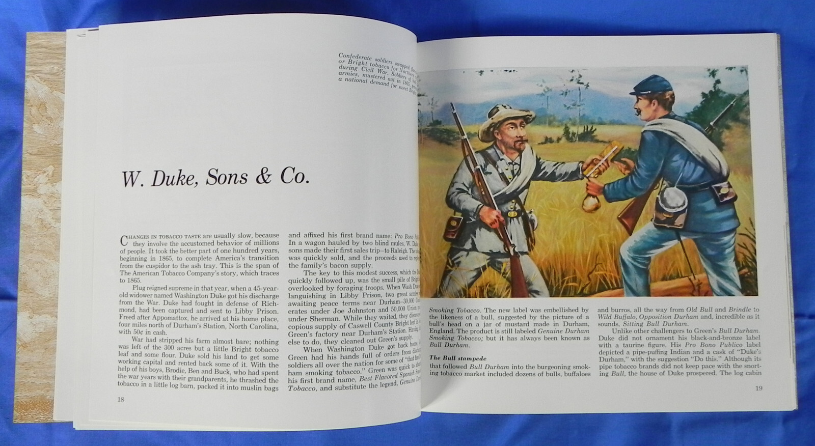 “the American Tobacco story” 1964 Softcover Book, 64 Pages, US Company History