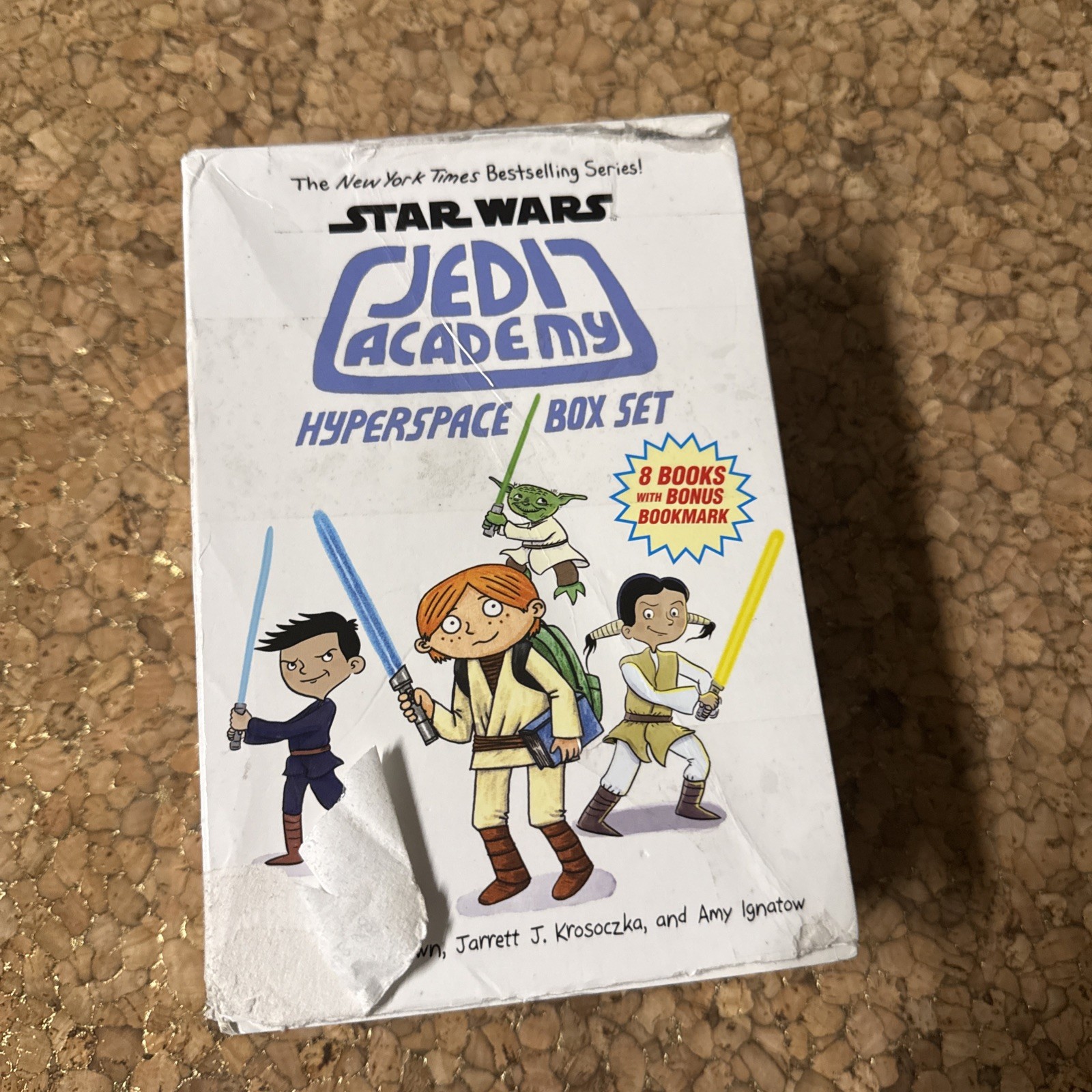 Star Wars Jedi Academy Series Scholastic Hyperspace Paperback Boxed 8 Book Set
