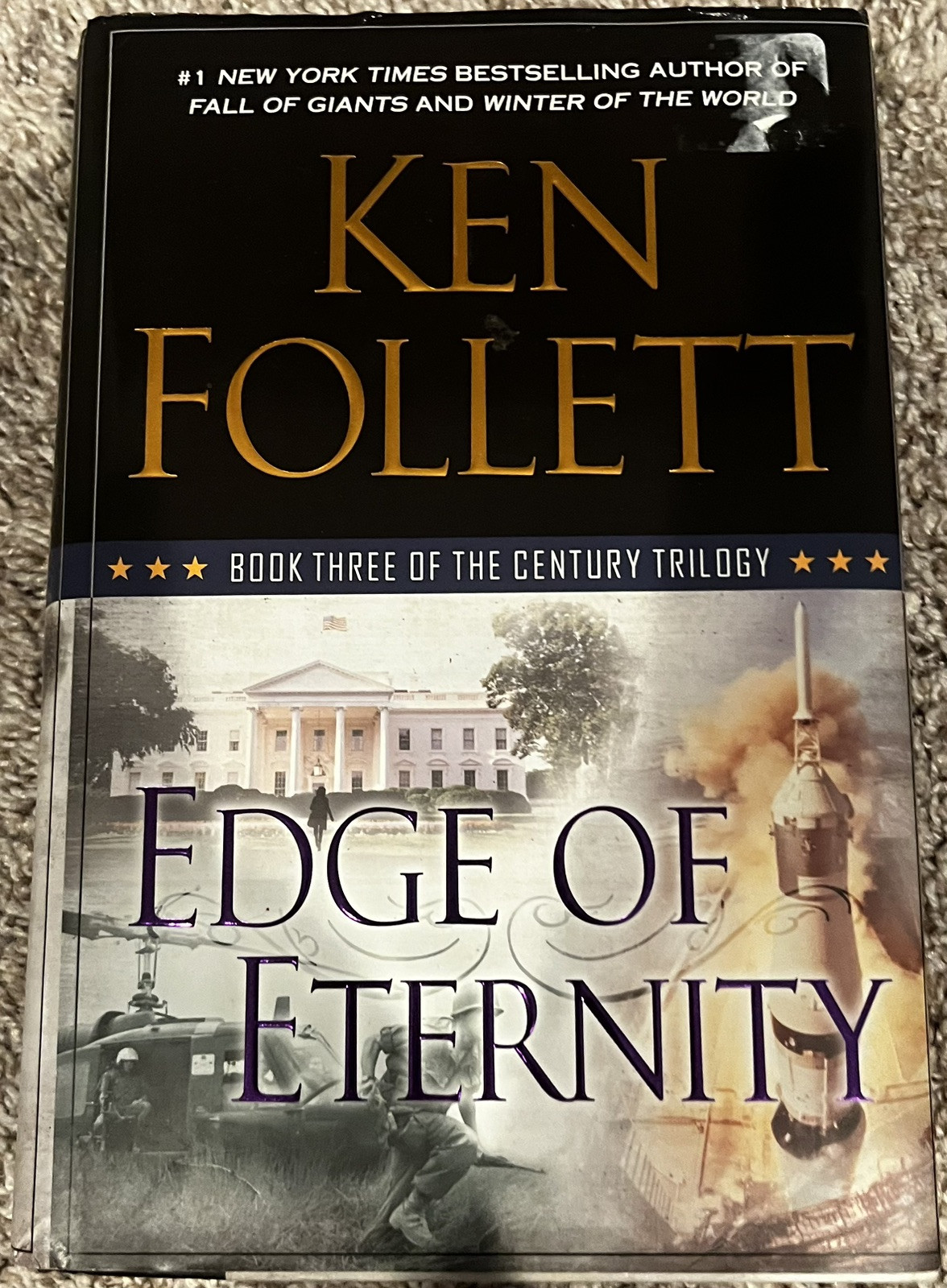 Like New Edge of Eternity Book 3 Century Trilogy Hardcover Dustjacket Follet Ken