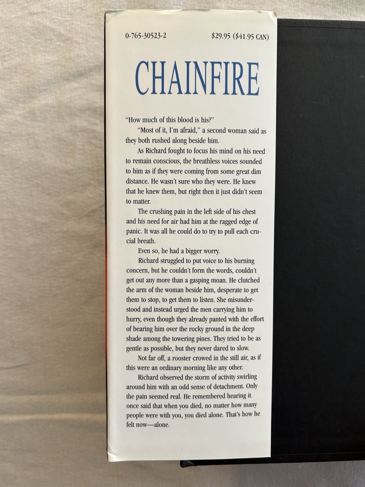 Chainfire by Terry Goodkind (2005, First Ed. HC)