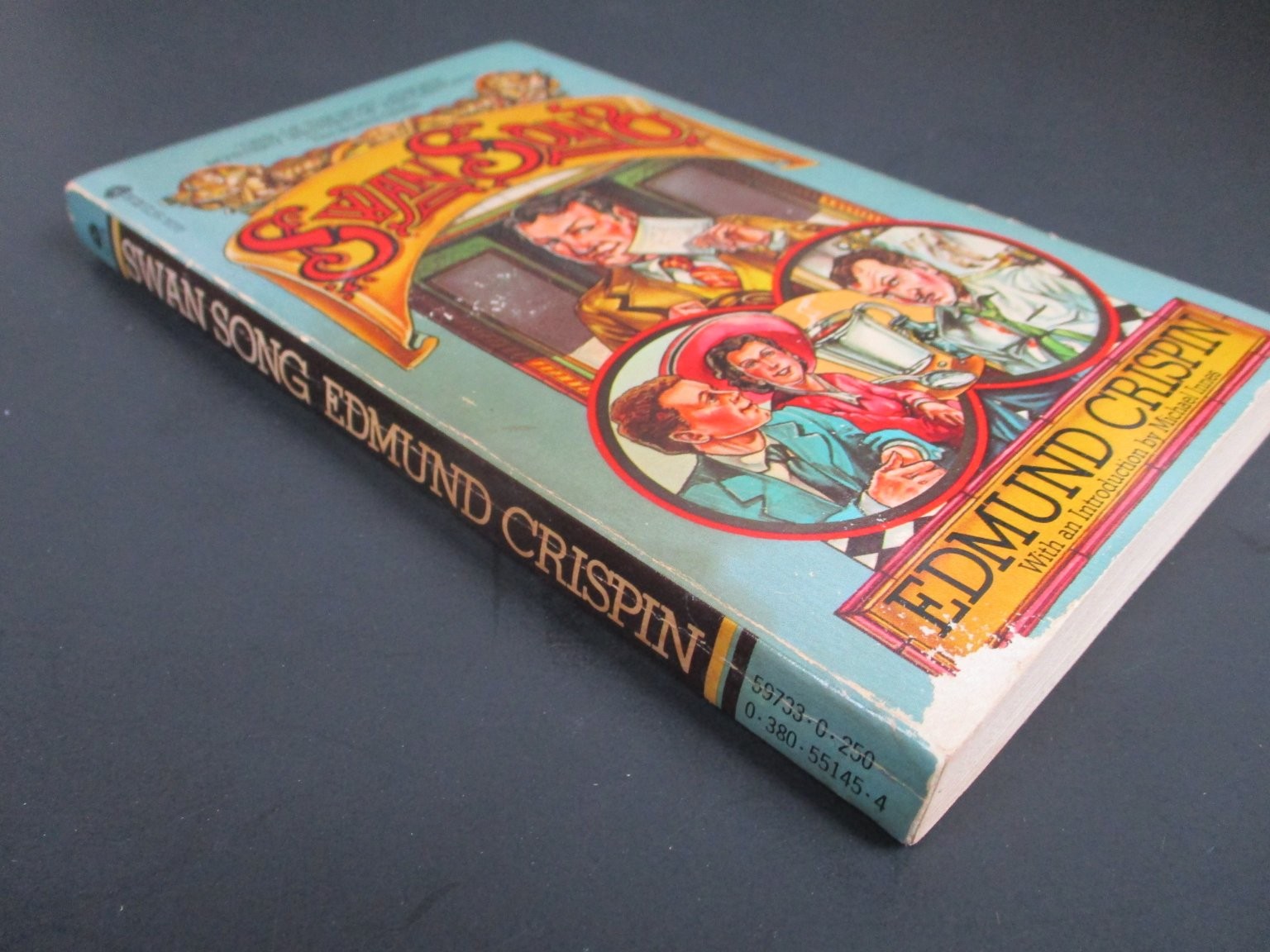 Swan Song Edmund Crispin 1981 First Avon Printing Mystery Detective Avon