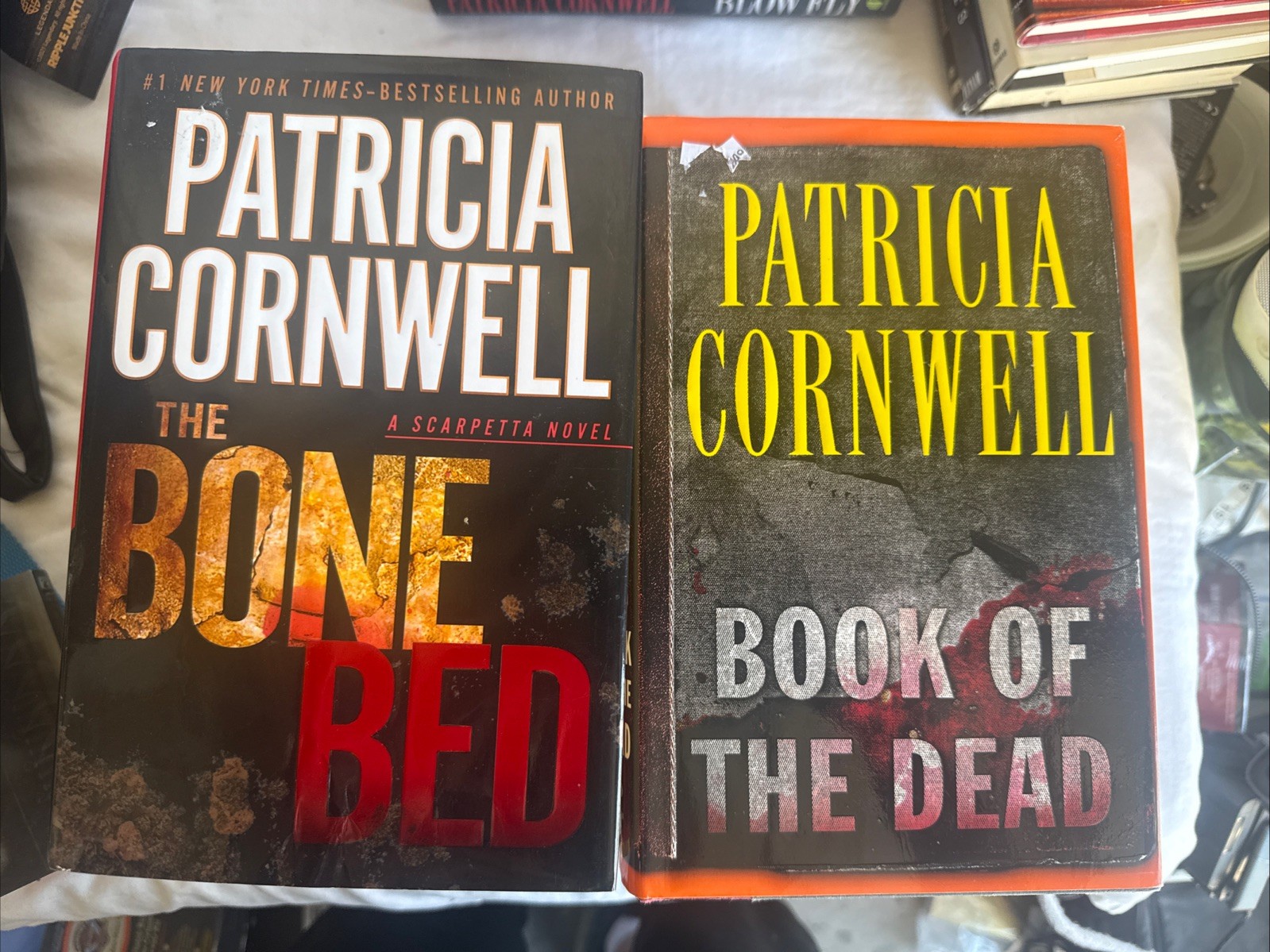 Patricia Cornwell Lot of 16 Hardcover Books Kay Scarpetta Mystery Series