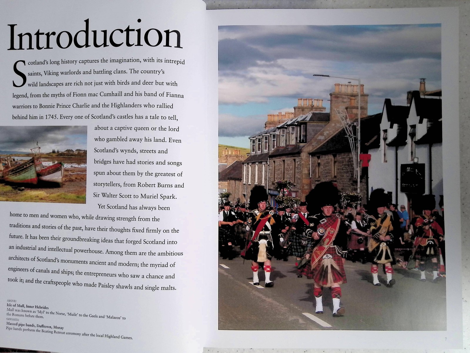 Scotland: The Land of Misty Isles by Claudia Martin Travel Photo, HC Illustrated