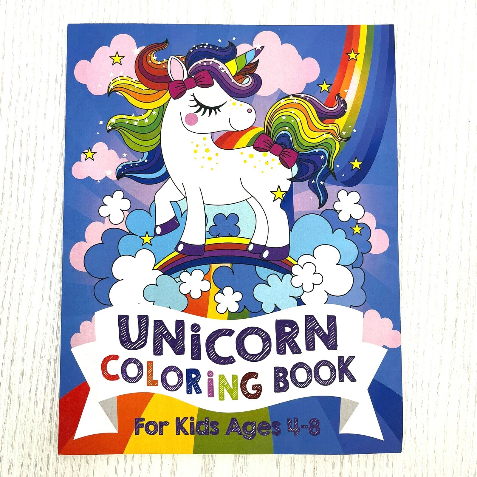 Unicorn Coloring Book: For Kids Ages 4-8 – Silly Bear Coloring Books