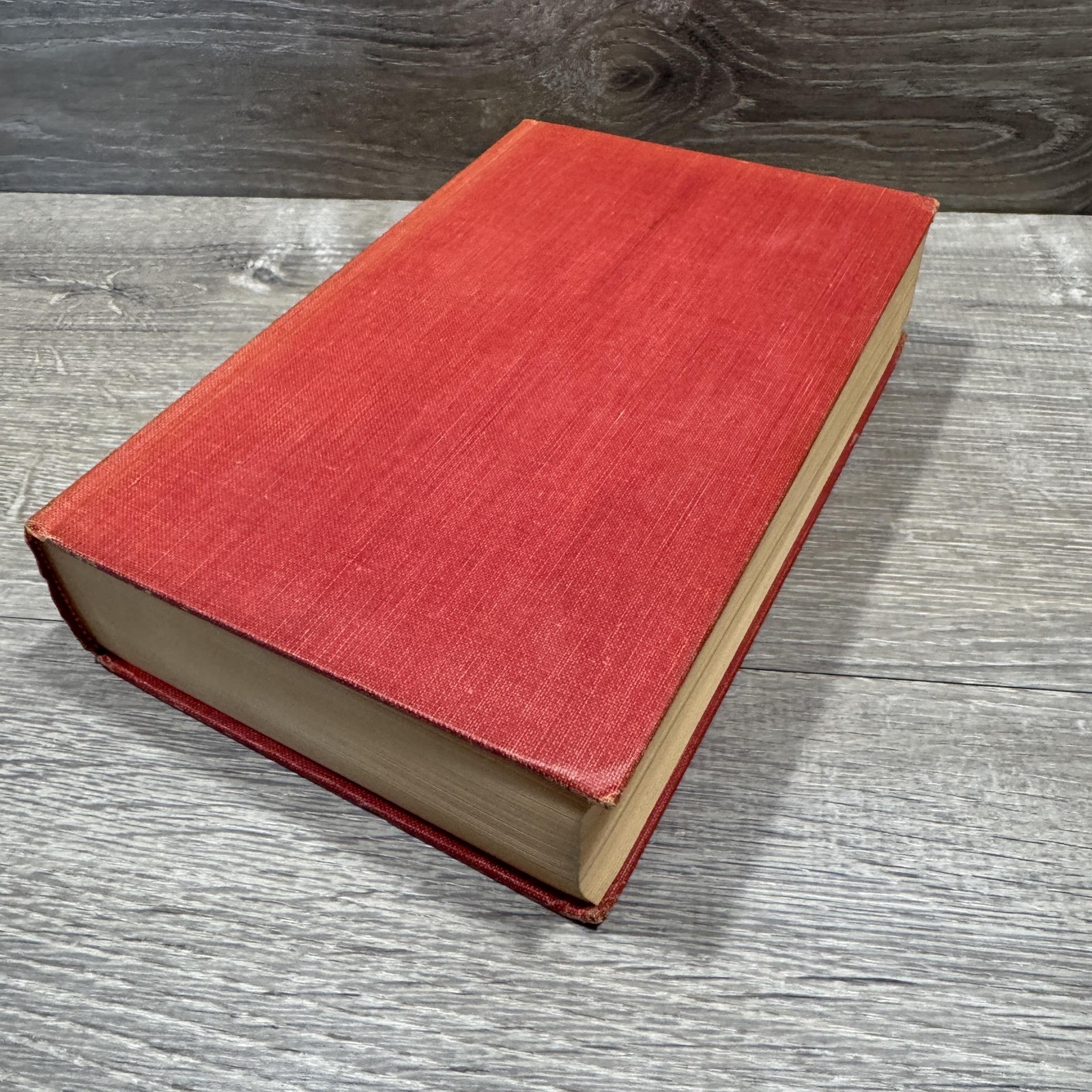 Vintage The Outline Of History H G Wells R Postgate Garden City Red HC USA 1956
