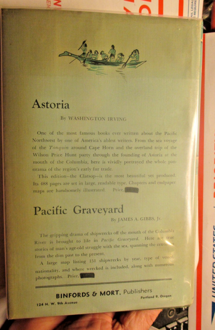 Clatsop County Oregon – A History – by Emma Gene Miller, hardcover 1958