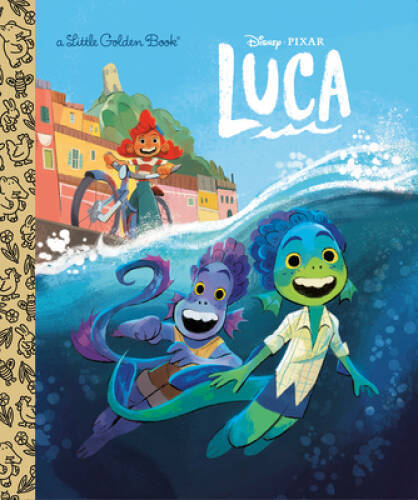 Disney/Pixar Luca Little Golden Book (Disney/Pixar Luca) – Hardcover – GOOD