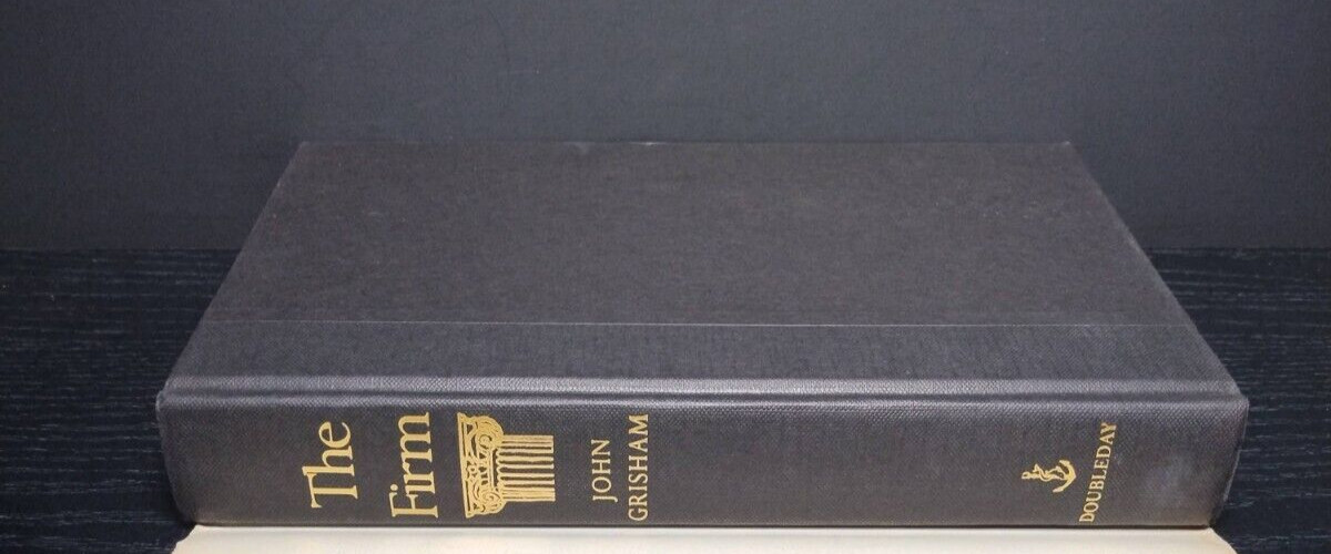 The Firm John Grisham 1991 First Edition Hardcover Doubleday Legal Thriller DJ