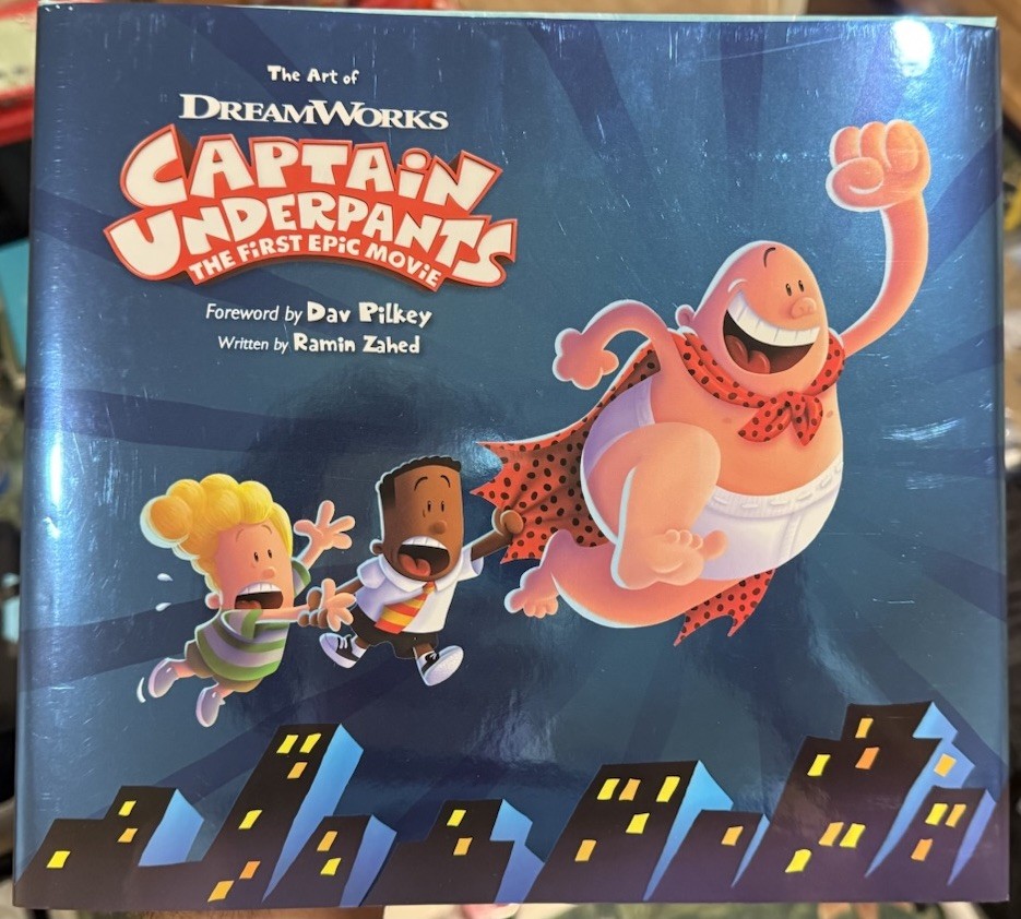 Titan Books The Art of Captain Underpants: The First Epic Movie HC 2017 Illus