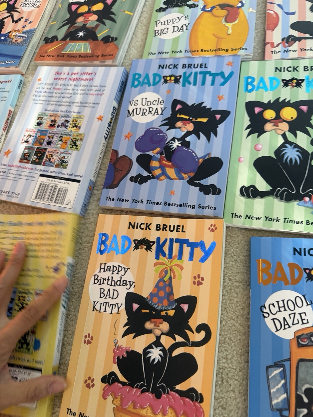 Bad Kitty’s Purrfect Set by Nick Bruel – 15 Books