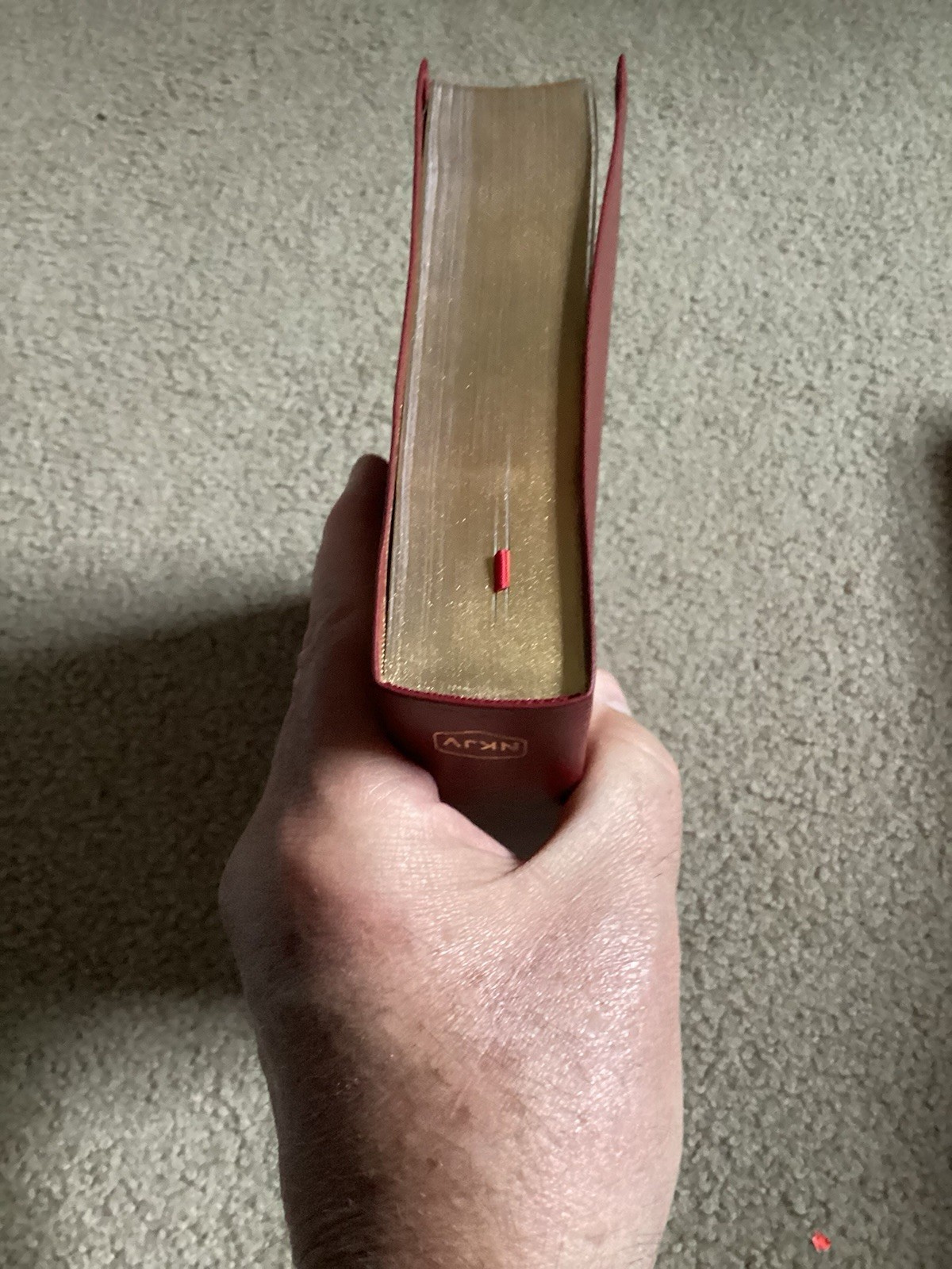The Life Plan Study Bible NKJV Hagee Ministries Legacy Partner Red Faux Leather